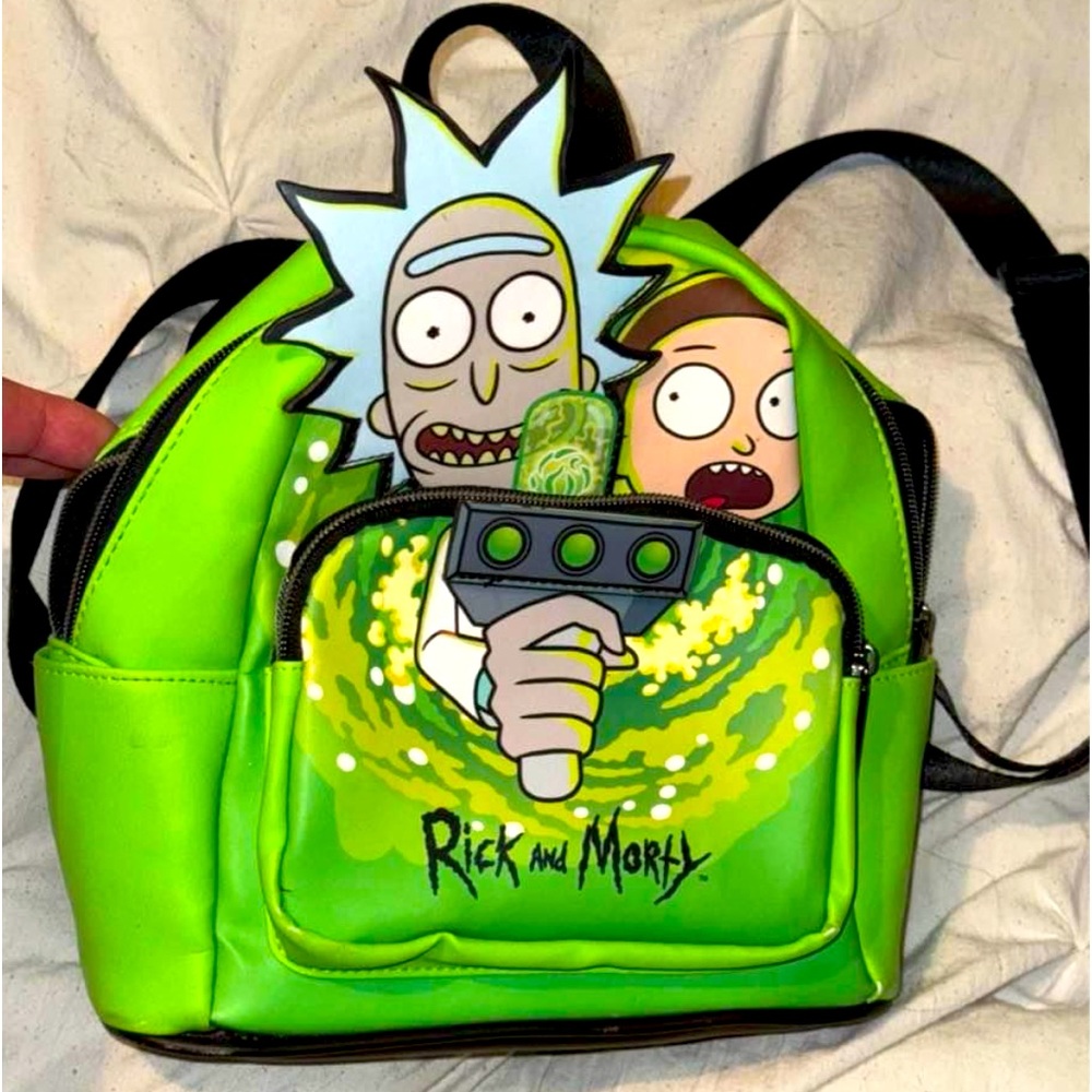 Ricky n Morty mini backpack